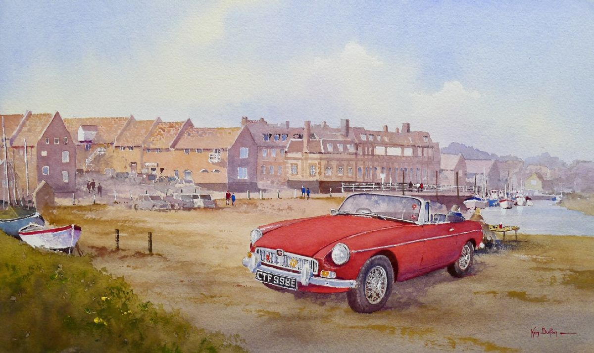Watercolour MGB